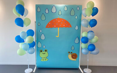 1階ギャラリーにフォトスポットを設置(6月末まで) 箕輪町防災交流施設 みのわBASE