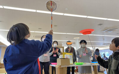 昔の遊び体験会 箕輪町防災交流施設 みのわBASE