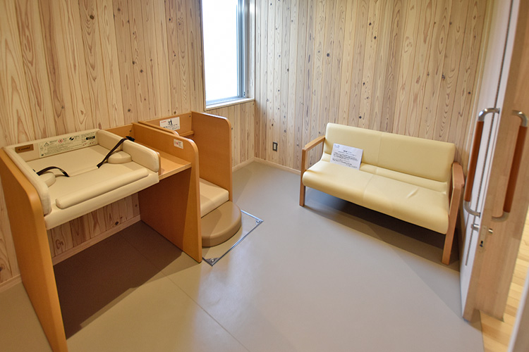 授乳室 箕輪町防災交流施設 みのわBASE