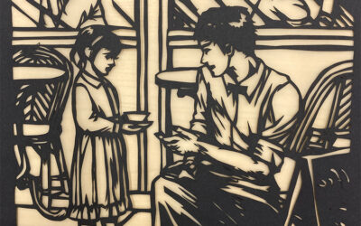 切り絵体験会のお知らせ 箕輪町防災交流施設 みのわBASE